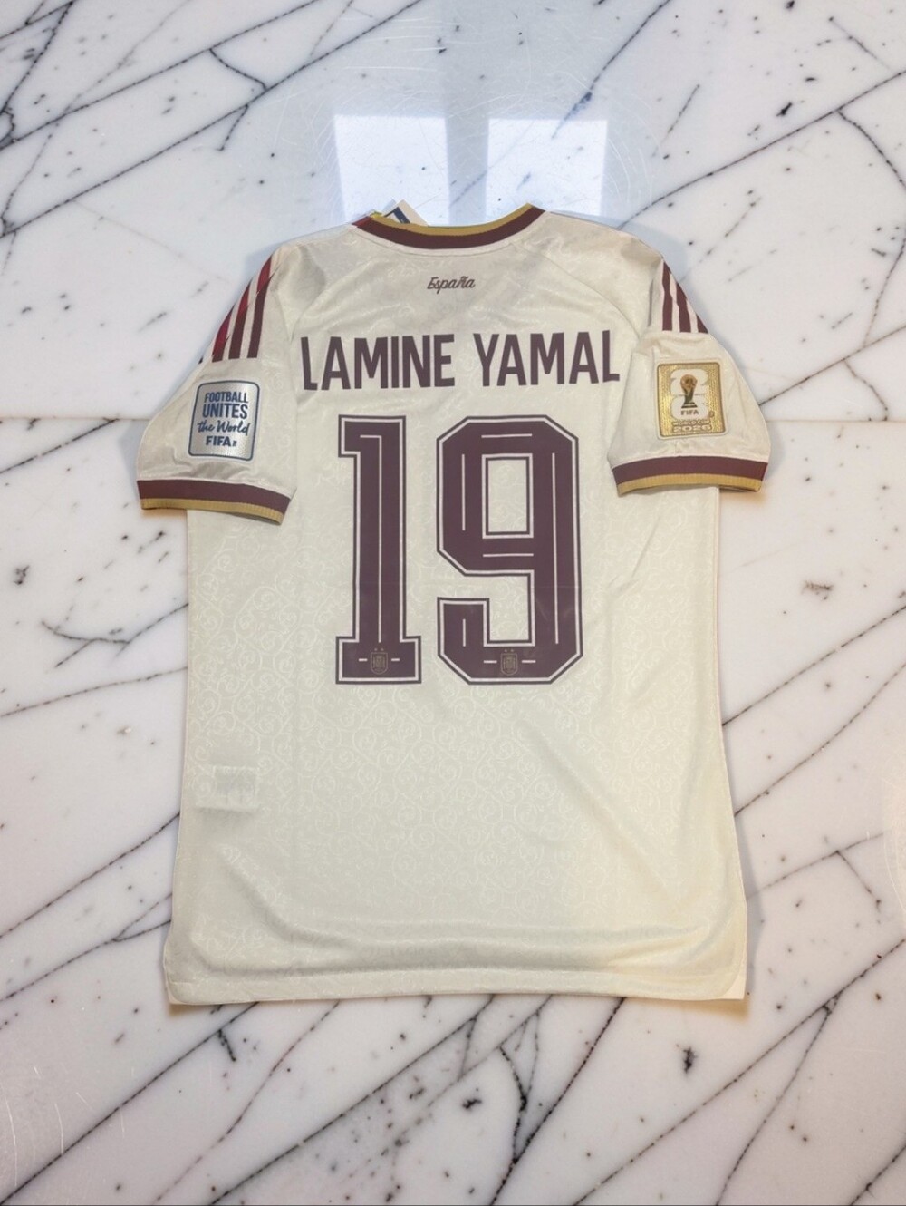Lamine Yamal Spain 2026 World Cup Jersey #19 Away Mens S-2XL España